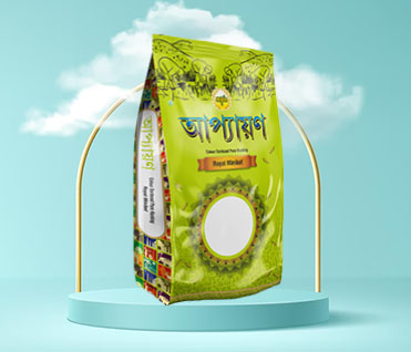 Traditional Miniket rice husking